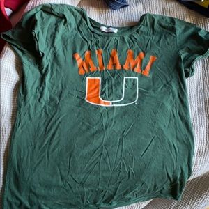 University of Miami T-shirt